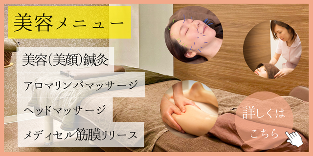 豊中 少路の美療鍼灸整骨院・整体院 美容メニュー 豊中 少路の美療鍼灸整骨院・整体院 美容メニュー